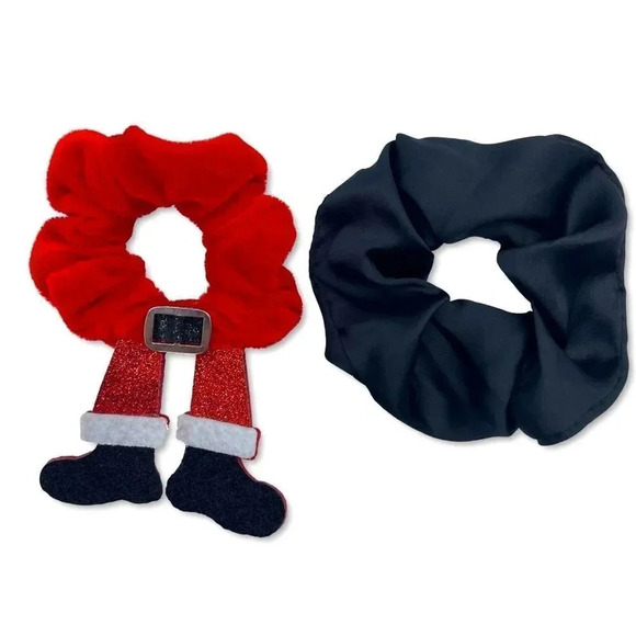 2-Pc. Set Santa Scrunchie - Picture 1 of 1